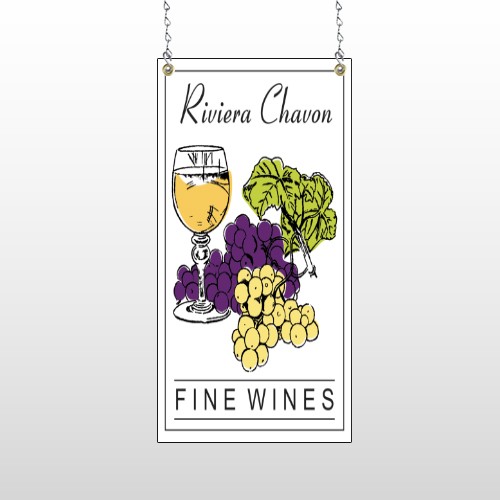Wine 145 Wire Frame Sign