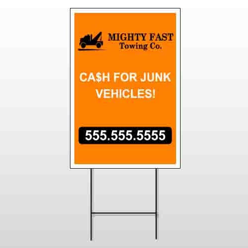 Mighty 313 Wire Frame Sign