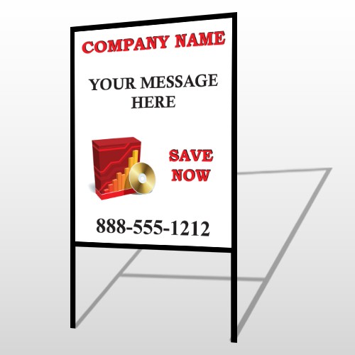 CD & Graph 147 H-Frame Sign