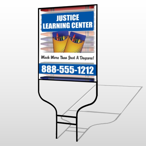 Crayons 184 Round Rod Sign