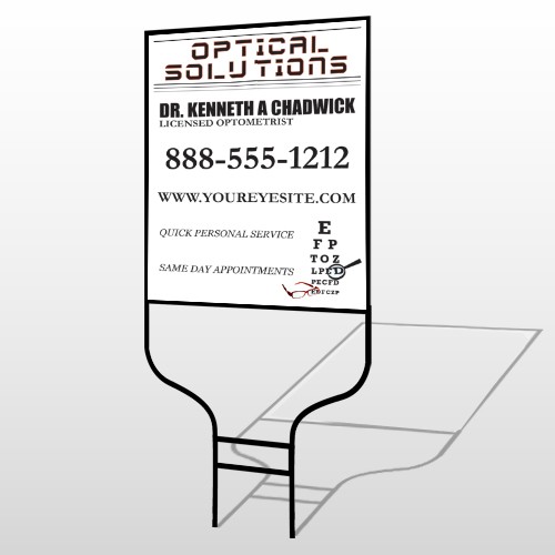 Eye Doctor 131 Round Rod Sign