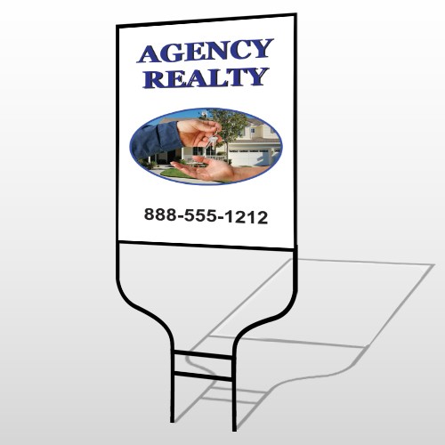 House Keys 249 Round Rod Sign
