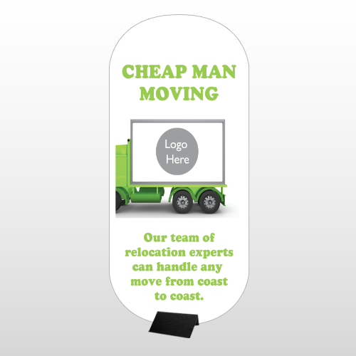 Moving 121 Stand Up Display