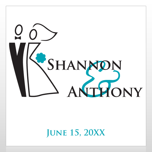 Wedding 17 Floor Decal