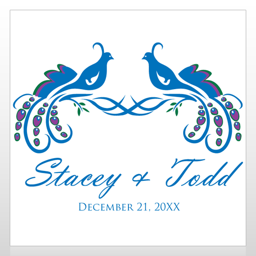 Wedding 32 Floor Decal