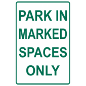 Marked Spaces Only