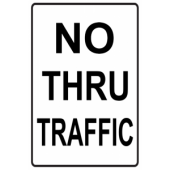 No Thru Traffic