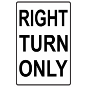 Right Turn Only