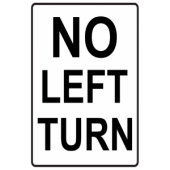 No Left Turn