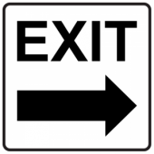 Exit Right- Square