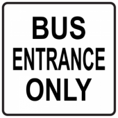 Bus Entrance - Square