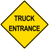 Truck Entrance Entrance