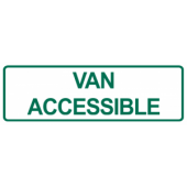 Van Accessible - Elongated