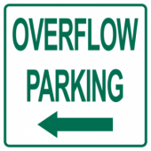 Overflow Parking Left