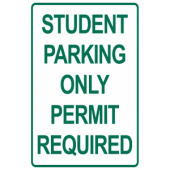 Student Permit Required