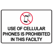 Cell Phones Prohibited