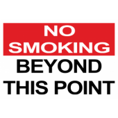 No Smoking Beyond This Point