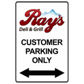 Your Customer Parking - Double Arrow