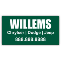 Willems Chrysler Magnetic Sign - Magnetic Sign