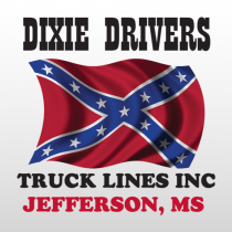 Dixie 325 Truck Lettering