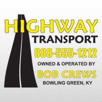 Highway 341 Truck Lettering