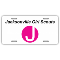 Jacksonville Girl Scouts License Plate