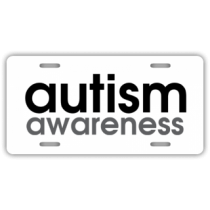 Autism Awareness License Plate