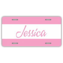 Jessica License Plate