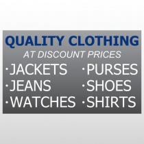 Clothing 281 Window Lettering