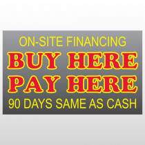 Financing 280 Window Lettering