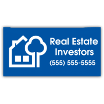 Real Estate Investors Vinyl Banner