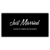 Just Married Magnetic Sign - Magnetic Sign
