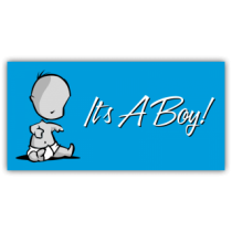 It's a Boy Magnetic Sign - Magnetic Sign
