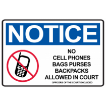 No Phones in Courtroom Alt