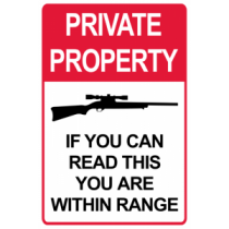 Private Property In Range