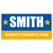 Steve Smith for Senate Vinyl Banner