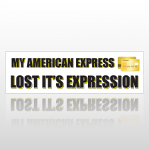 American Express 262 Bumper Sticker