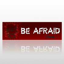 Be Afraid 70 Bumper Sticker