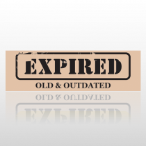 Expired 38 Bumper Sticker