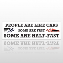 Half Fast 224 Bumper Sticker