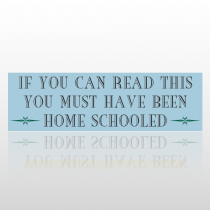 Home School 45 Bumper Sticker