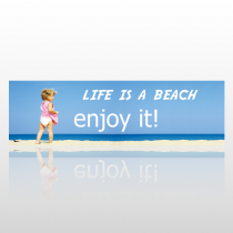 Life Beach 245 Bumper Sticker