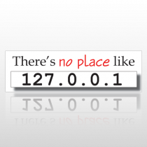 No Place 120 Bumper Sticker