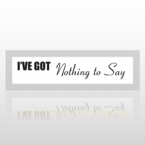 Nothing 08 Bumper Sticker