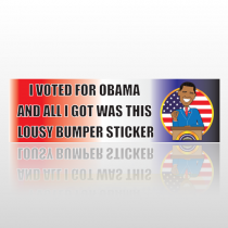 Obama Sticker 11 Bumper Sticker