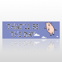 Pigs Fly 248 Bumper Sticker