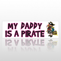 Pirate Dad 258 Bumper Sticker