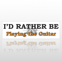 Play Guitar 161 Bumper Sticker
