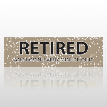Retired Stars 43 Bumper Sticker