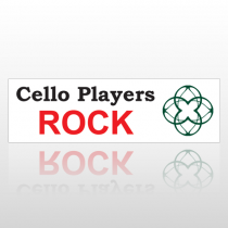 Rock Cello 162 Bumper Sticker